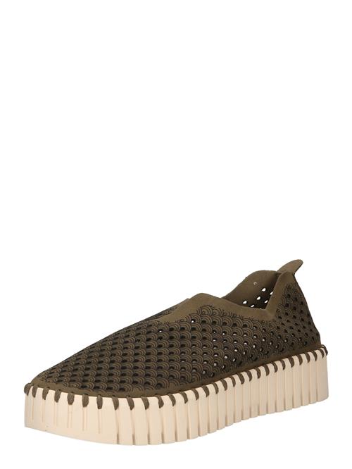 ILSE JACOBSEN Slip On 'Tulip'  mørkegrøn