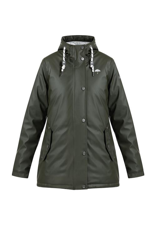 Schmuddelwedda Funktionsjakke  lysegrå / oliven / sort / hvid