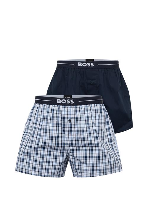 BOSS Boksershorts 'Nos'  lyseblå / mørkeblå / hvid