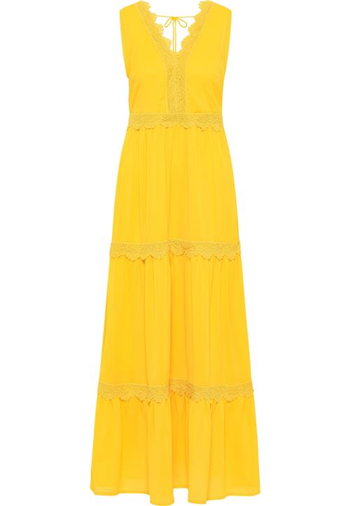 IZIA Kjole  mørkegul