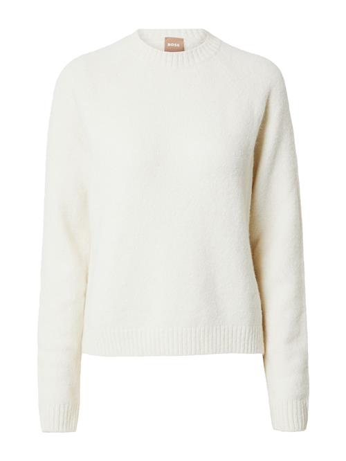 Se BOSS Pullover 'Febisan'  hvid ved About You