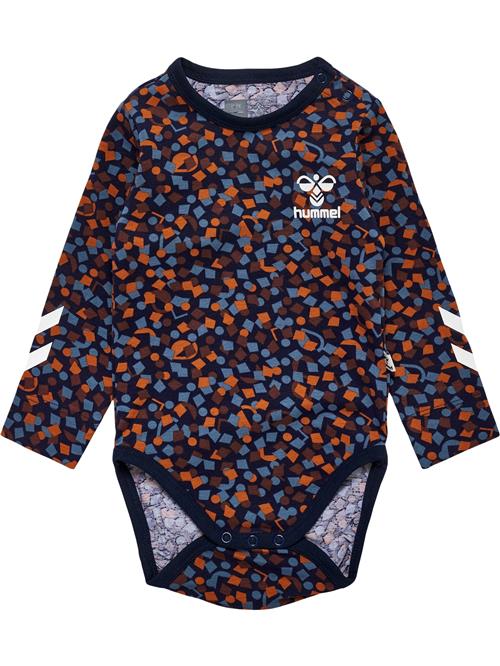 Hummel Sparkedragt/Body  marin / mørkebrun / orange / hvid
