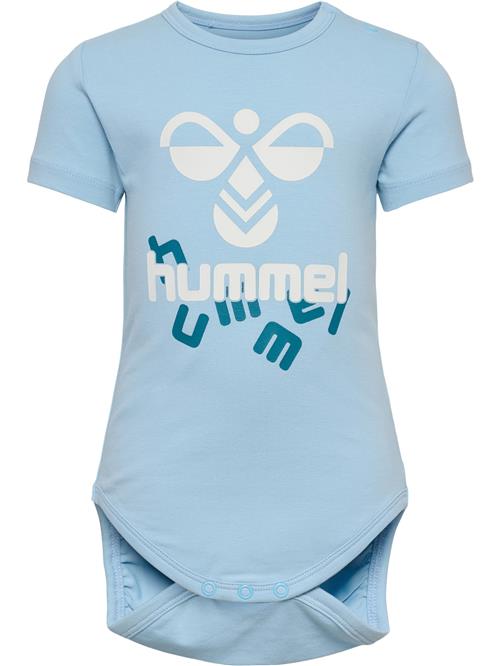 Hummel Sparkedragt/Body  lyseblå / grøn / hvid