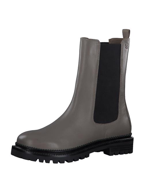 s.Oliver Chelsea Boots  taupe / sort