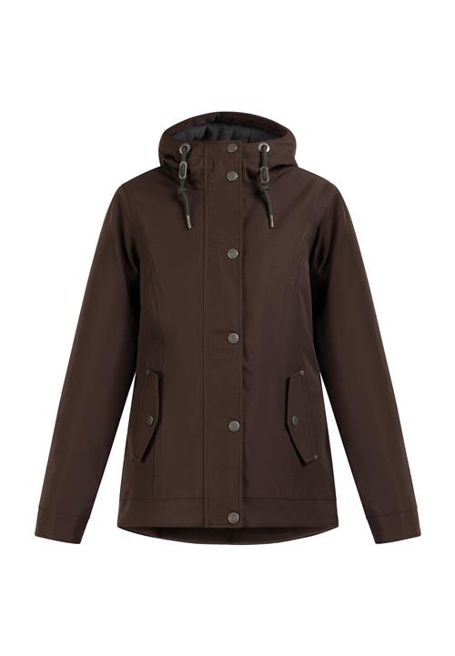 usha BLUE LABEL Funktionsjakke 'Fenia'  mørkebrun