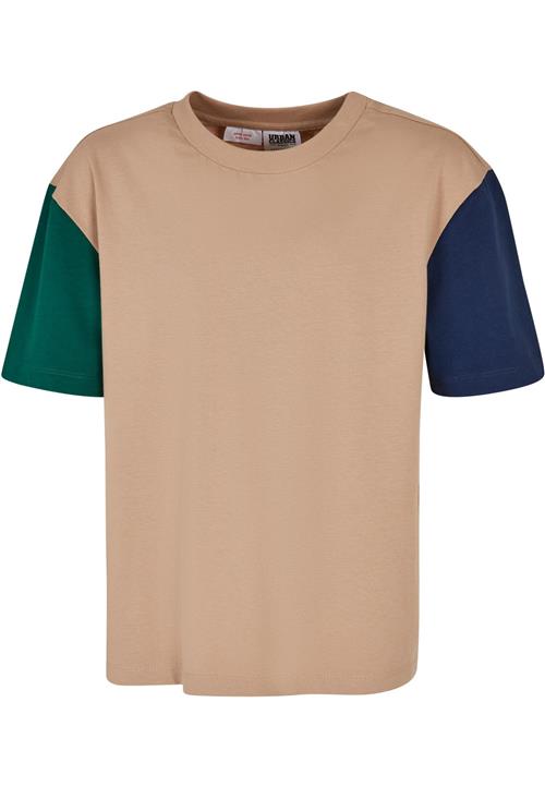 Urban Classics Shirts  sand / navy / grøn