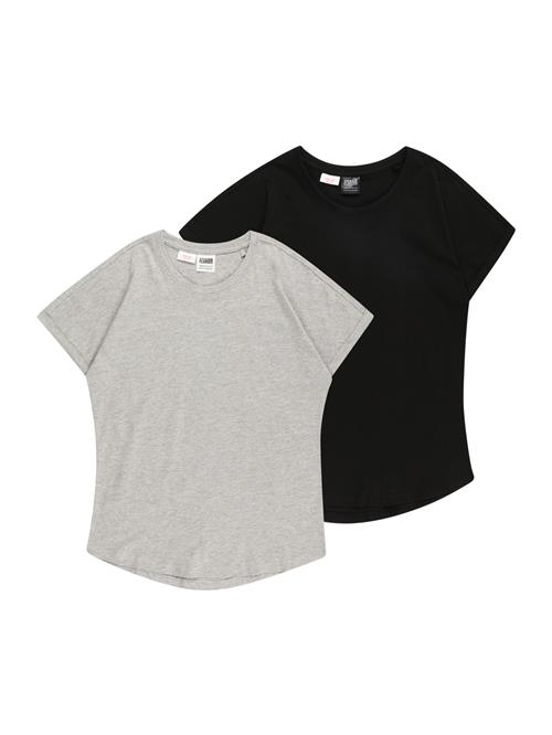 Urban Classics Shirts  lysegrå / sort