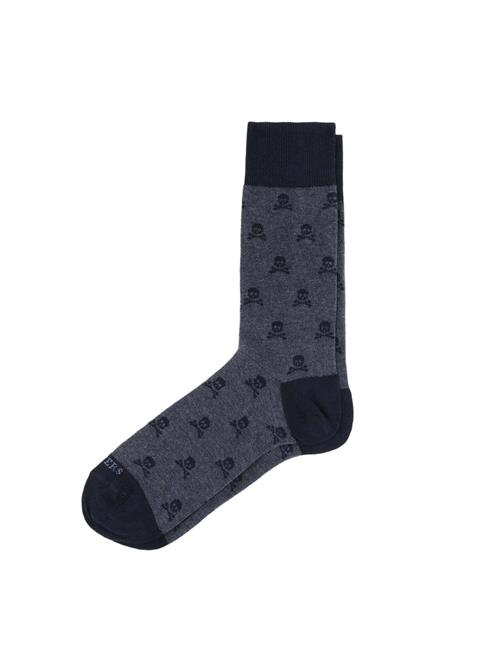Scalpers Sokker 'Nos Skull'  navy / mørkeblå
