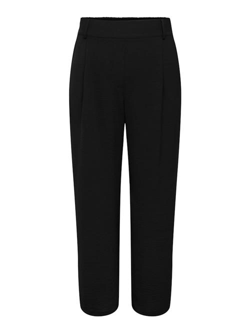 ONLY Carmakoma Bukser med lægfolder 'CARMETTA'  sort