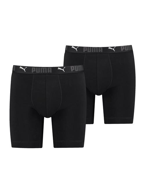 PUMA Boksershorts  mørkegrå / sort / hvid
