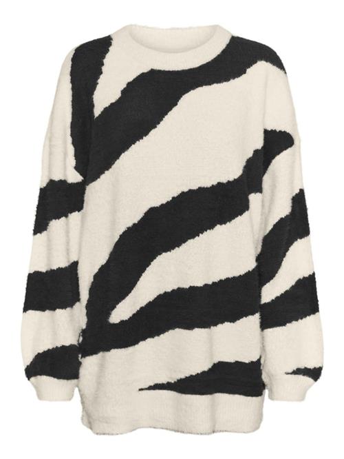 Noisy may Pullover 'NMHeidi'  lysebeige / sort