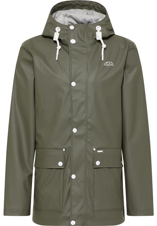 ICEBOUND Funktionsjakke  oliven / hvid