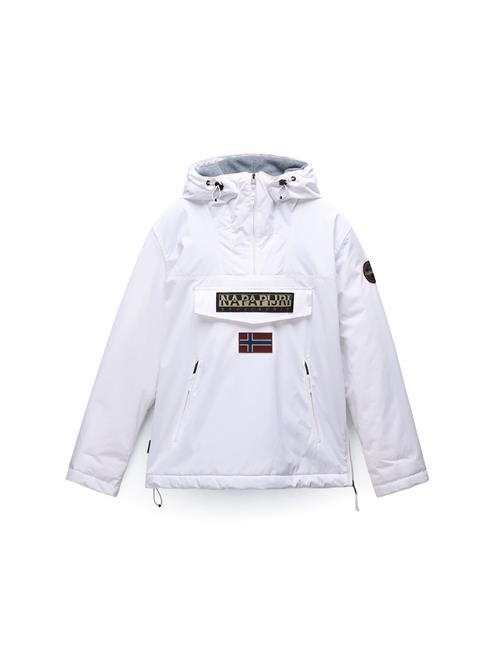 NAPAPIJRI Overgangsjakke 'Rainforest'  mørkebeige / burgunder / sort / hvid