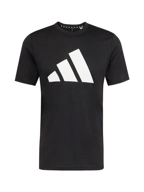 ADIDAS PERFORMANCE Funktionsskjorte 'Train Essentials Feelready'  sort / hvid