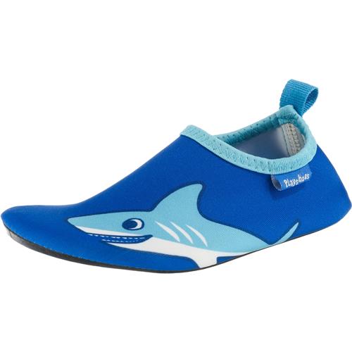 PLAYSHOES Strand-/badesko 'Hai'  blå