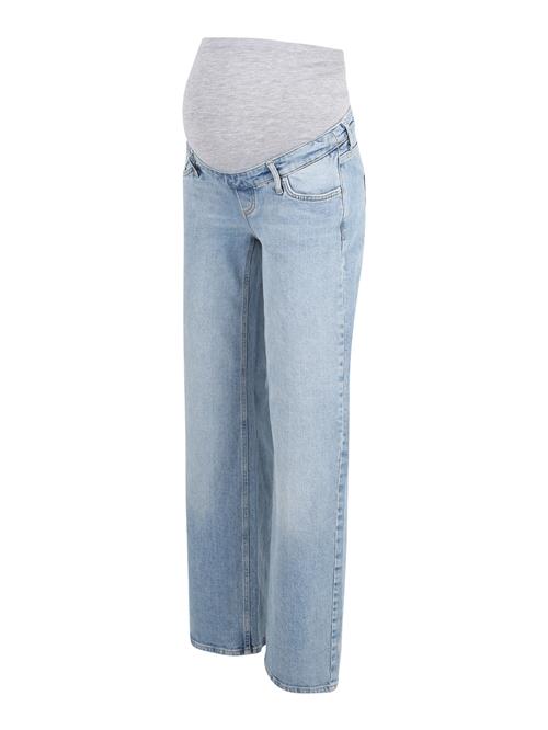 Only Maternity Jeans 'Juicy'  blue denim / grå-meleret