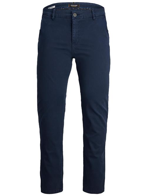 JACK & JONES Lærredsbukser 'Marco Fred'  navy
