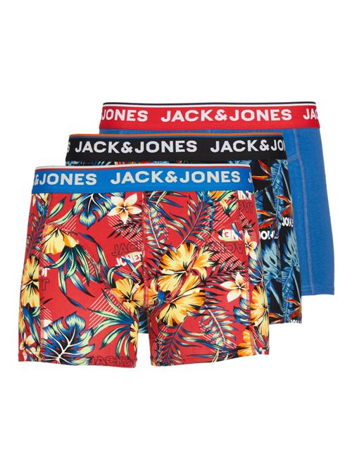 JACK & JONES Boksershorts 'JJAzores'  blå / rød / sort / hvid
