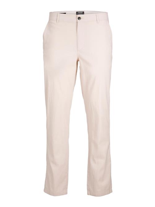 JACK & JONES Lærredsbukser 'Ollie Dave'  beige