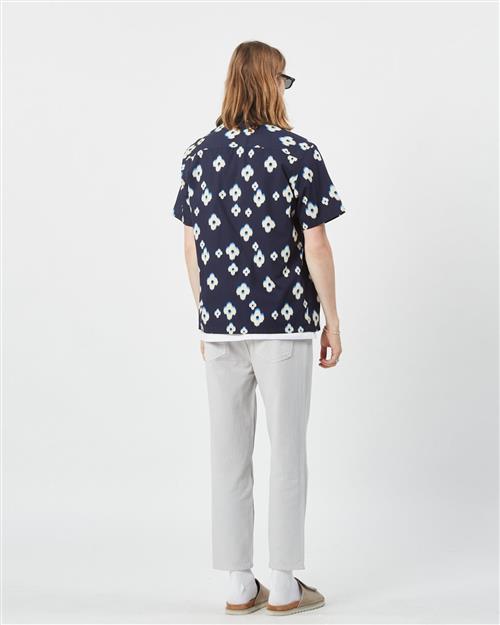 minimum Skjorte 'Jole'  lysebeige / blå