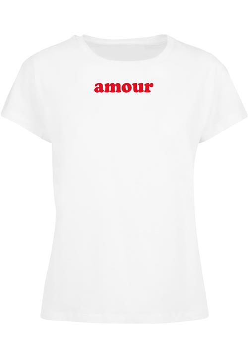 Days Beyond Shirts 'Amour'  brandrød / offwhite