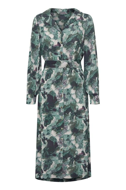 Fransa Blusekjole 'Dana'  grøn / blandingsfarvet