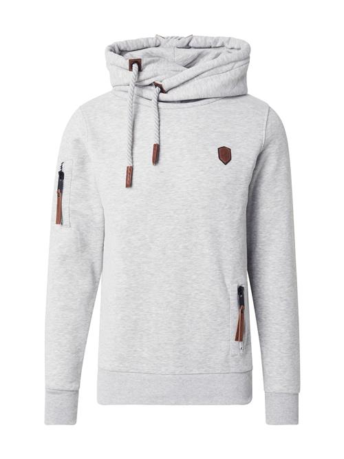 naketano Sweatshirt  brun / grå-meleret