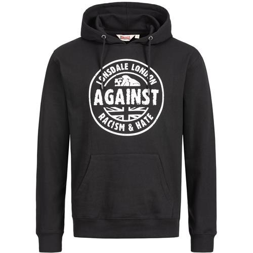 LONSDALE Sweatshirt  sort / hvid