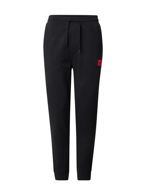 HUGO Bukser 'Doak'  lys rød / sort