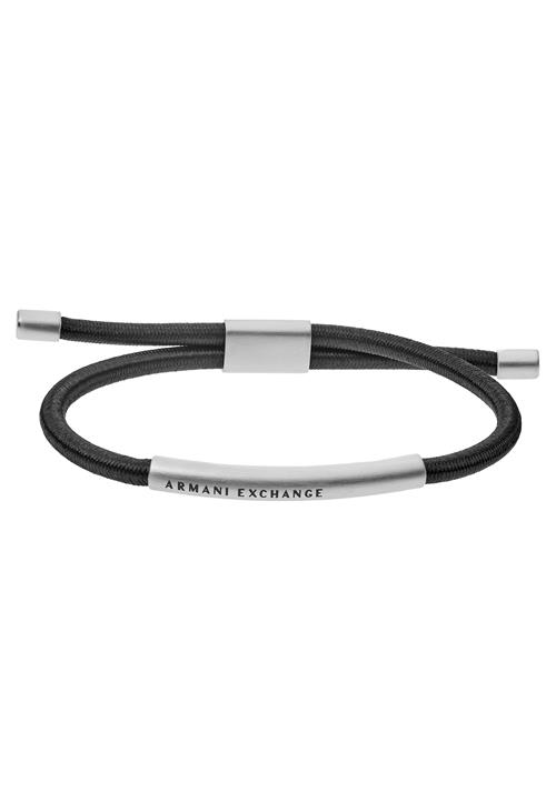 ARMANI EXCHANGE Armbånd  sort / sølv