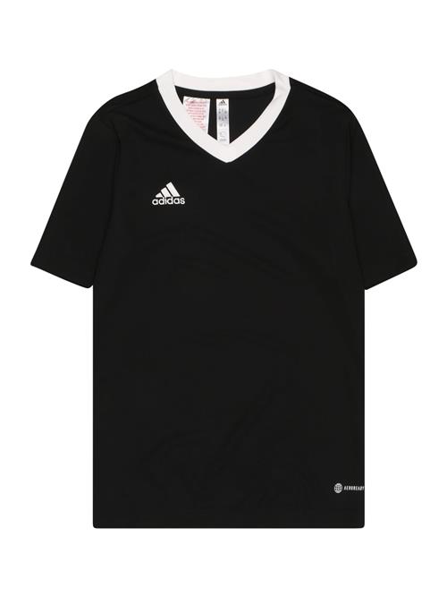 ADIDAS PERFORMANCE Funktionsskjorte 'Entrada 22'  sort / hvid