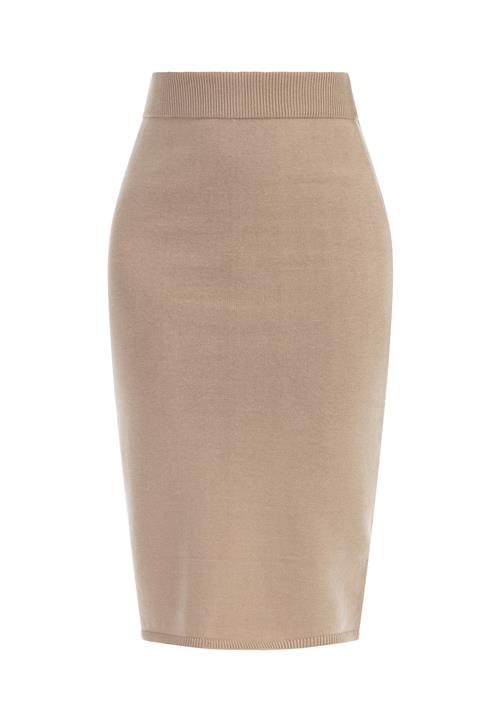 faina Nederdel  mørkebeige