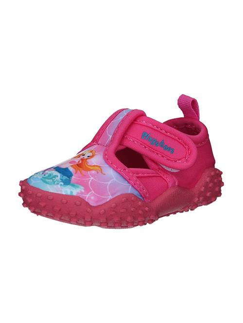 PLAYSHOES Strand-/badesko  blå / lyseblå / pink / eosin