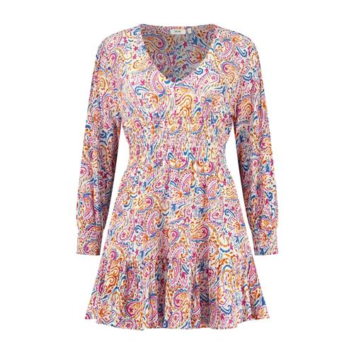 Shiwi Kjole 'ZARAGOSA'  blå / lilla / orange / hvid