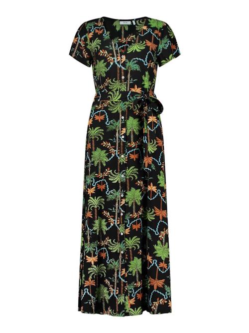 Shiwi Blusekjole 'Brazil'  lyseblå / grøn / orange / sort