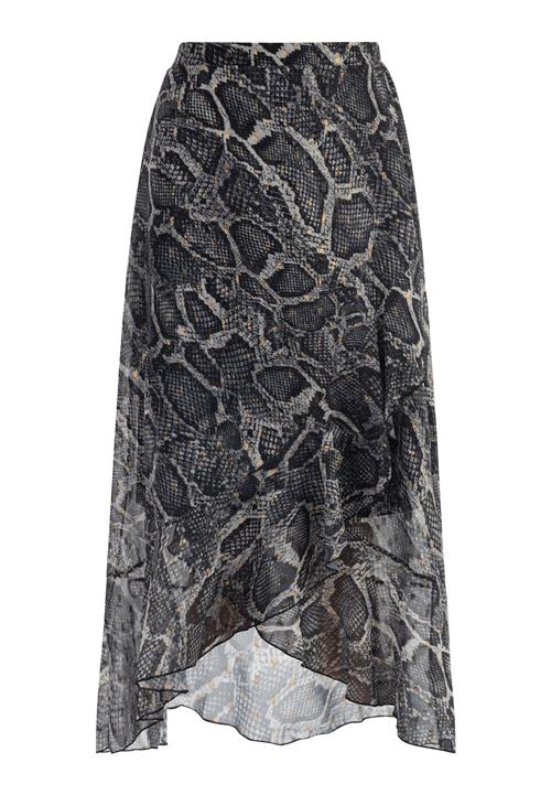 faina Nederdel  cappuccino / basalgrå / røggrå / sort