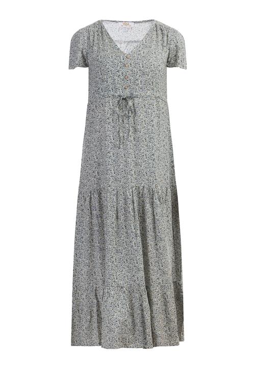 usha FESTIVAL Sommerkjole 'Carnea'  ultramarinblå / stone / oliven