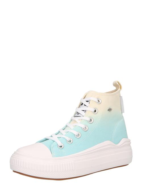 BRITISH KNIGHTS Sneaker high 'KAYA'  champagne / cyanblå