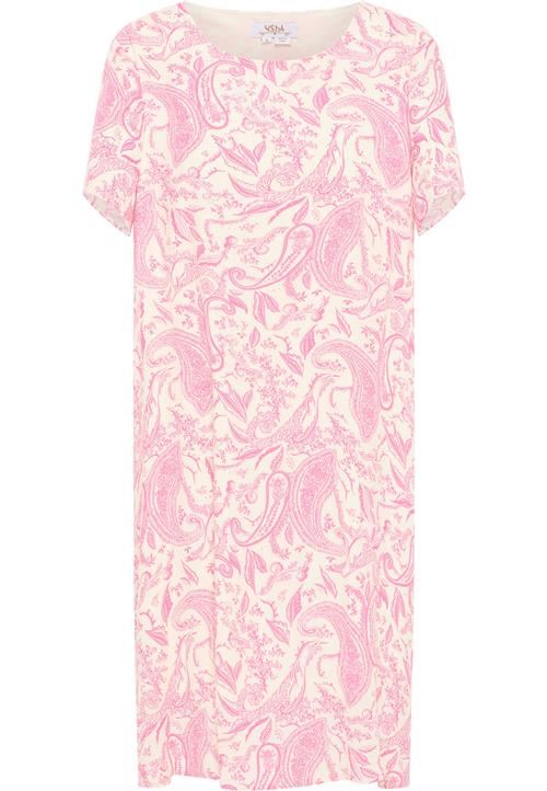 usha FESTIVAL Sommerkjole  lys pink / uldhvid