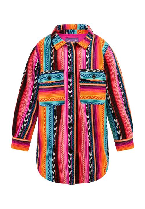 myMo KIDS Overgangsjakke  turkis / mørkeorange / pink / sort