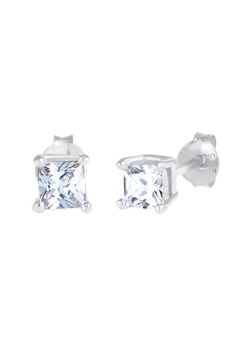 KUZZOI Ørering  sølv / transparent