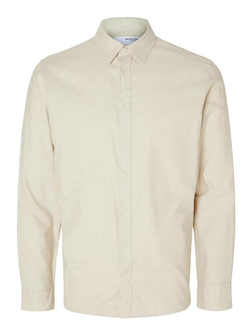 SELECTED Skjorte 'Owen'  beige