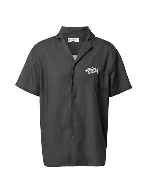 FCBM Skjorte 'Alessio'  antracit / offwhite