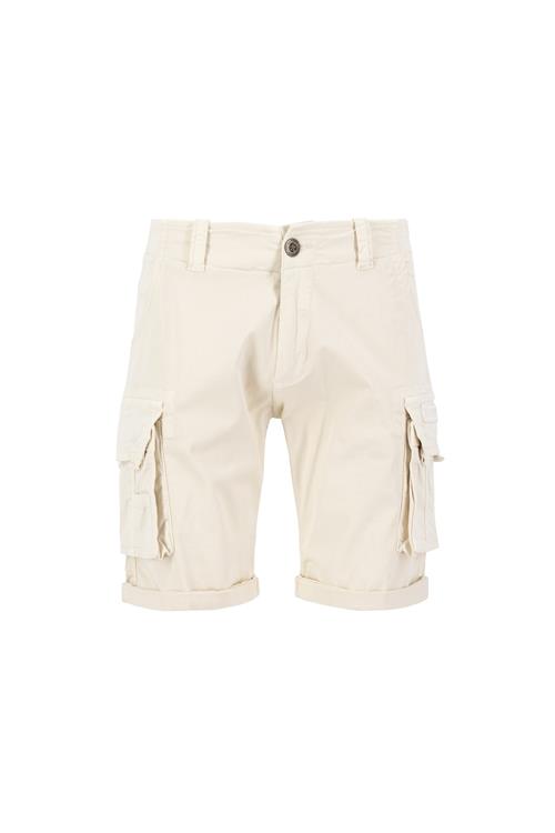 Se ALPHA INDUSTRIES Cargobukser  beige / hvid ved About You
