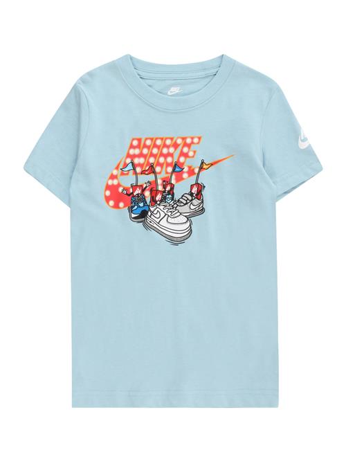 Nike Sportswear Shirts  himmelblå / lyseblå / lys rød / hvid