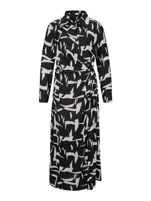 heine Blusekjole  sort / hvid