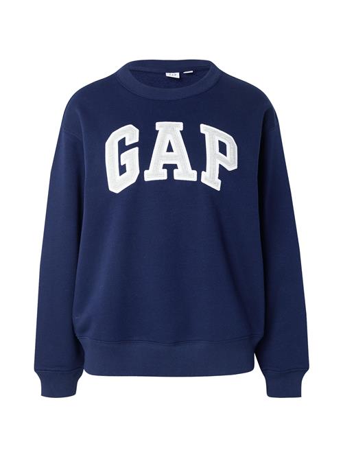GAP Sweatshirt 'HERITAGE'  navy / lysegrå / hvid