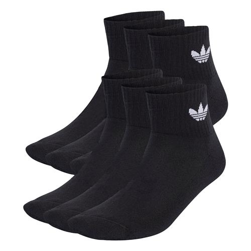 ADIDAS ORIGINALS Sokker 'Mid Ankle 6 Pairs'  sort / hvid