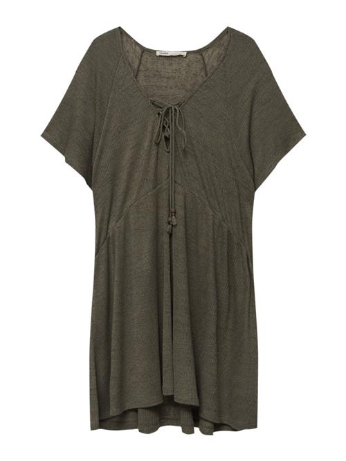 Pull&Bear Kjole  khaki