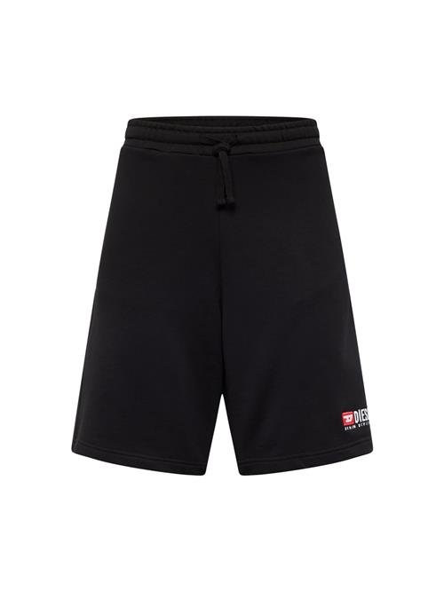 DIESEL Bukser  rød / sort / hvid